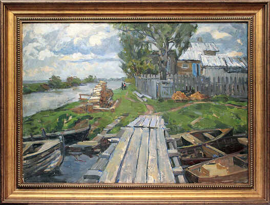 Петров Юлий Георгиевич. Белозерск. Канал 